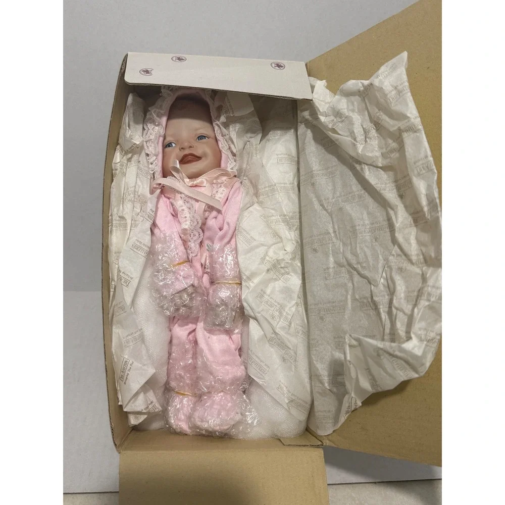 Ashton-Drake Meagan Rose Baby Doll Pink Fair Condition Repair Needed